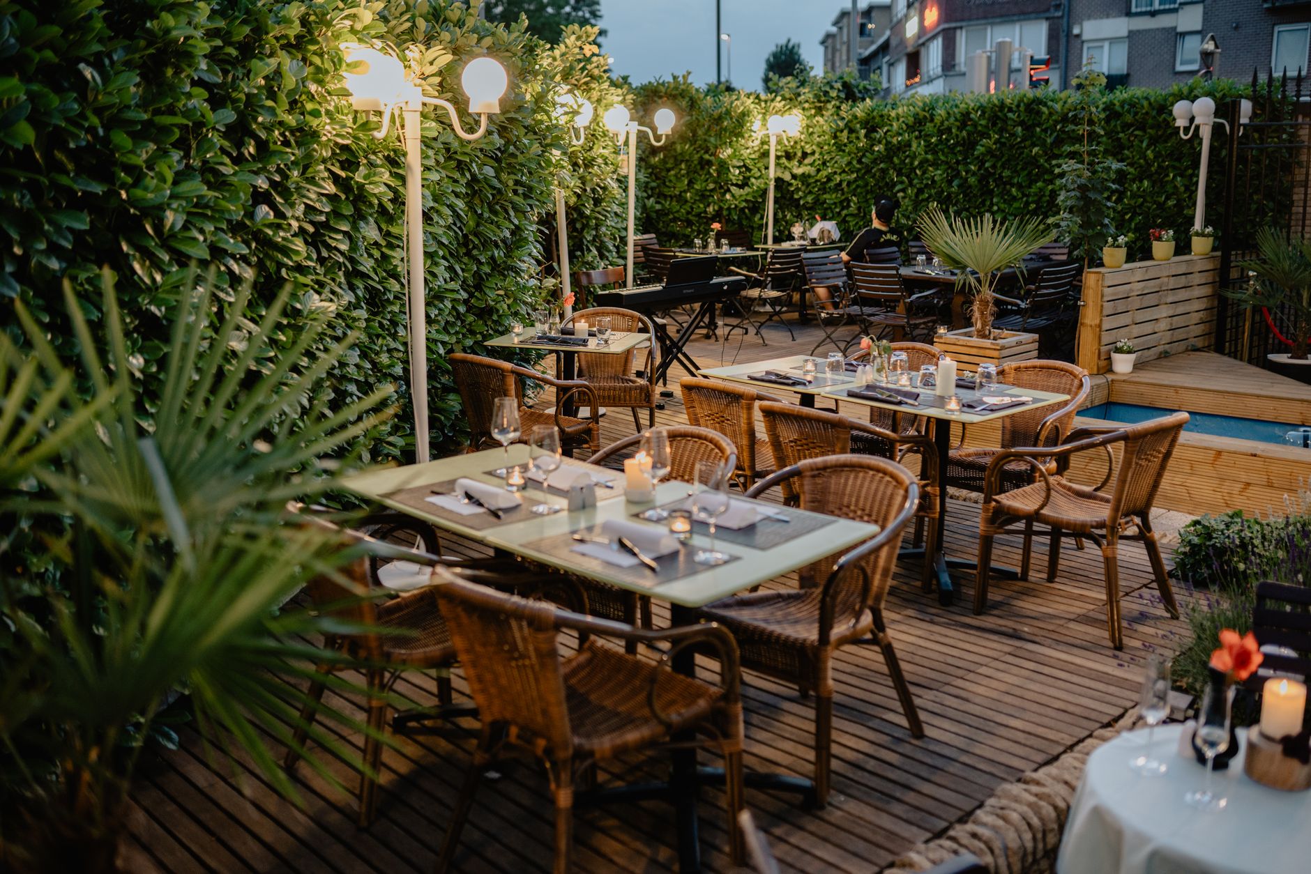 Süzgeç Marina — Bodrum Marina sofrasından kare